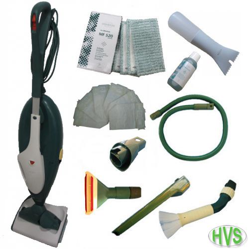 Vorwerk Kobold VK 136 mit Saugwischer SP520 und Zubehörpaket